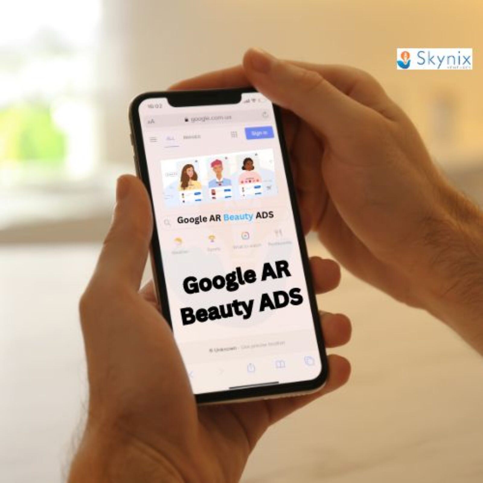 Google AR Beauty ADS