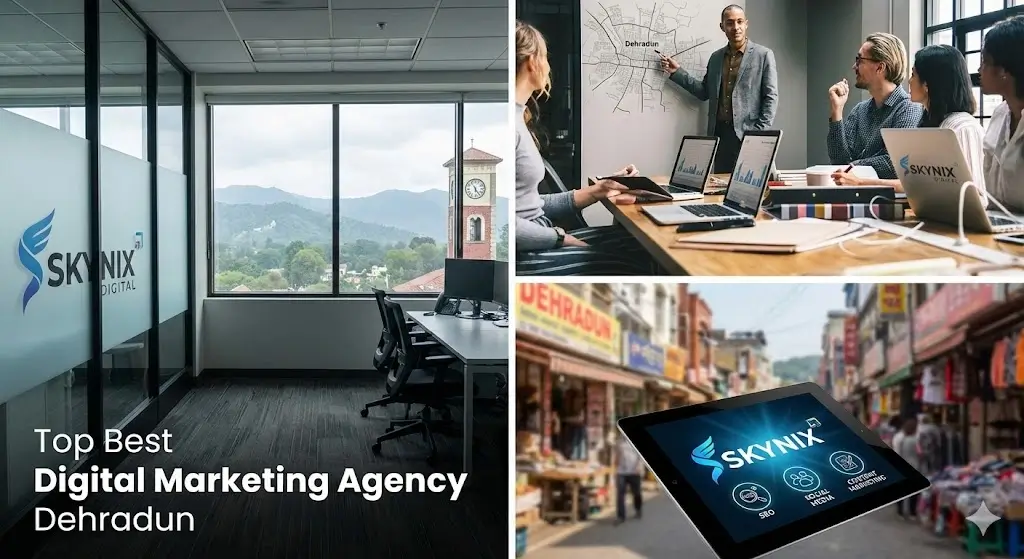 Top Best Digital Marketing Agency Dehradun skynix media